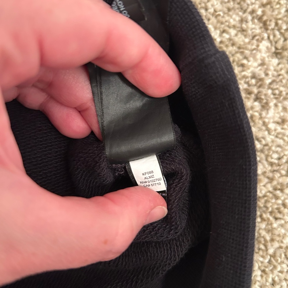kate spade black crewneck sweater with white logo - Picture 3 of 3